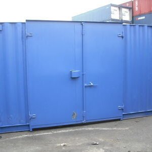 10ft container side door